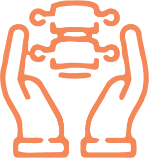 Spine adjustment icon