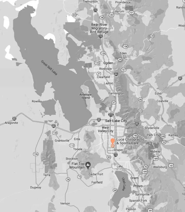 Map with location pin on company address